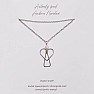 Angel designer necklace made of surgical steel No. 1