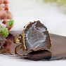 Agate Witch Ring Ring of Intention No. 1
