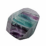 Rainbow fluorite cut 10