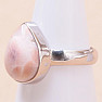 Natrolite ring silver Ag 925 R10