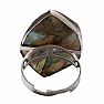 Labradorite Witch Ring Power of Intuition No. 10