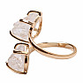 Be Beautiful Crystal double ring 102