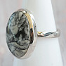 Pinolite silver ring Ag 925 R102