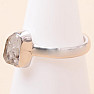 Herkimer diamond ring silver Ag 925 LOT104