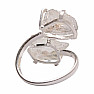 Be Beautiful Crystal double ring 105