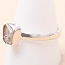 Herkimer diamond ring silver Ag 925 LOT106