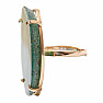 Be Beautiful Agate Slice Ring 107