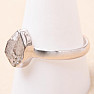Herkimer diamond ring silver Ag 925 LOT107