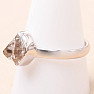 Herkimer diamond ring silver Ag 925 LOT109