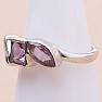 Amethyst cut ring silver Ag 925 KO109