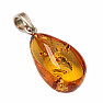 Amber pendant silver Ag 925 no. 11