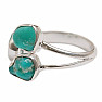 Turquoise blue ring silver Ag 925 LOT11
