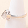 Herkimer diamond ring silver Ag 925 LOT110