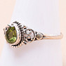 Olivine ring silver Ag 925 MIX112