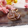 Be Beautiful Amethyst pink double ring 117
