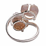 Be Beautiful Amethyst pink double ring 119