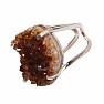 Be Beautiful Citrine Druze Ring 12