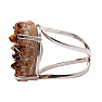 Be Beautiful Citrine Druze Ring 12