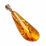 Amber pendant silver Ag 925 no. 12