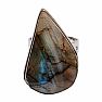 Labradorite Witch Ring Power of Intuition No. 12