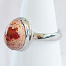 Opal Mexican fire ring silver Ag 925 R1248