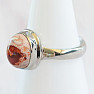 Opal Mexican fire ring silver Ag 925 R1257