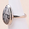 Pinolite silver ring Ag 925 R126