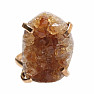 Be Beautiful Citrine Druze Ring 13