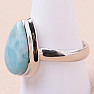 Larimar ring silver Ag 925 KO130