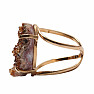 Be Beautiful Citrine Druze Ring 14