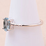 Topaz blue ring silver Ag 925 KO145