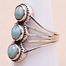 Larimar ring silver Ag 925 KO147