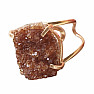 Be Beautiful Citrine Druze Ring 15