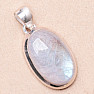 Moonstone rainbow pendant silver Ag 925 P1545