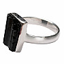 Tourmaline scoryl ring silver Ag 925 R1573