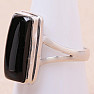 Onyx ring silver Ag 925 KO165