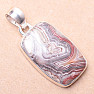 Agate lacy Laguna Lace pendant silver Ag 925 P1769