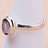 Amethyst cut ring silver Ag 925 KO177