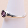 Amethyst cut ring silver Ag 925 KO180