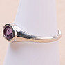 Amethyst cut ring silver Ag 925 KO181