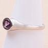 Amethyst cut ring silver Ag 925 KO183