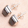 Ammolite earrings stones silver Ag 925 E184