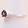 Amethyst cut ring silver Ag 925 KO184