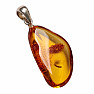 Amber pendant silver Ag 925 no. 19