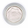 Ceramic aroma diffuser Lotus flower white