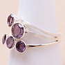 Amethyst cut ring silver Ag 925 KO195