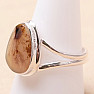 Agate dendritic ring silver Ag 925 R1969