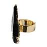 Obsidian Witch Ring Protection No. 2