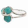 Turquoise blue ring silver Ag 925 LOT20