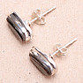 Ammolite earrings stones silver Ag 925 E200